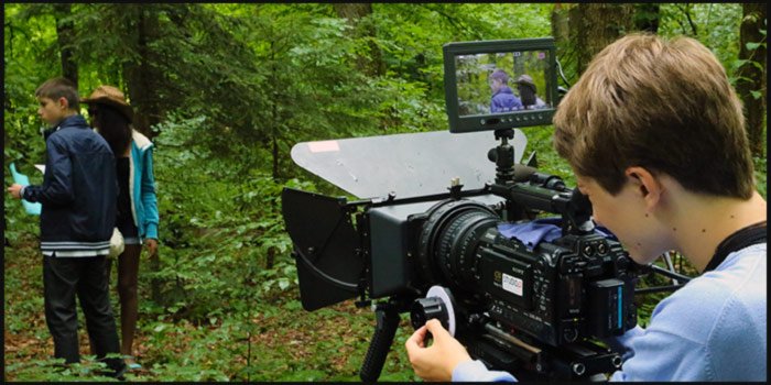 Réaliser un film lors d'un camp cinéma d'été