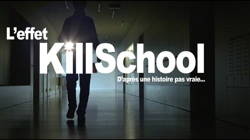 Réalisation de film par les élèves pendant une semaine scolaire - Affiche de Kill School