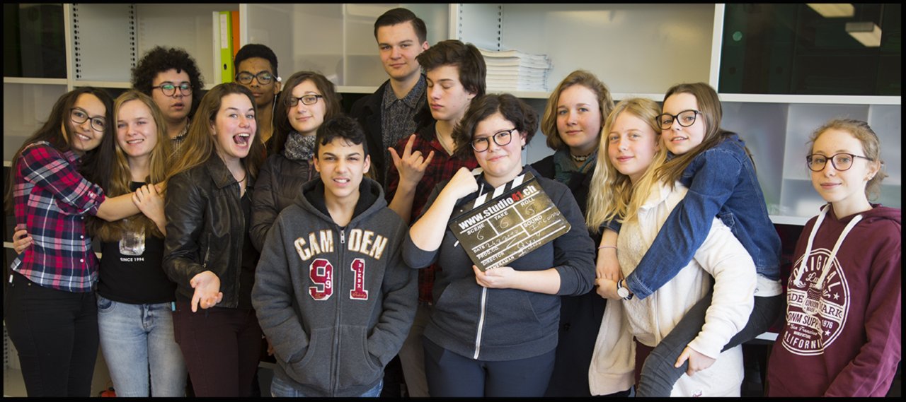Atelier de cinéma pour les élèves des écoles - Equipe de tournage
