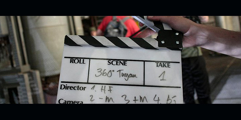 Production audiovisuelle Studio41 - Captation vidéo - Clap de tournage